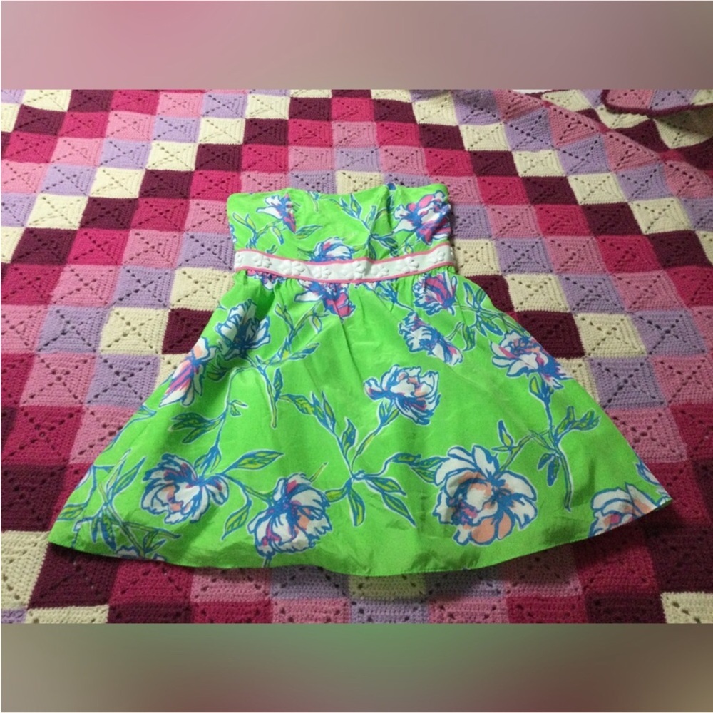 Lilly Pulitzer Strapless Dress 8